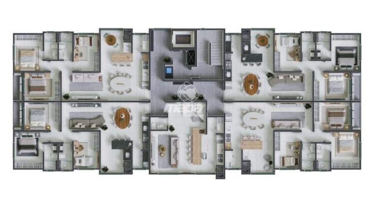 Apartamento à venda no Das Nações: