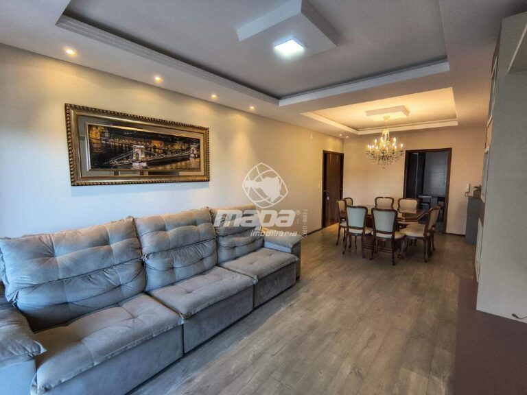 Apartamento para aluguel no Centro : Sala de estar e jantar