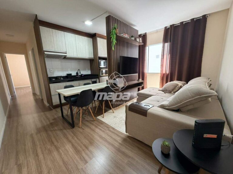 Apartamento para aluguel no Velha Central: Sala e cozinha