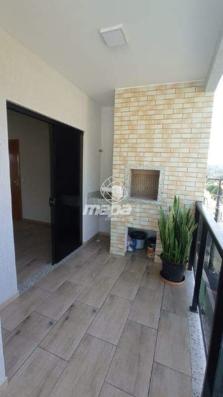 Apartamento para aluguel no Sol: Sacada com churrasqueira