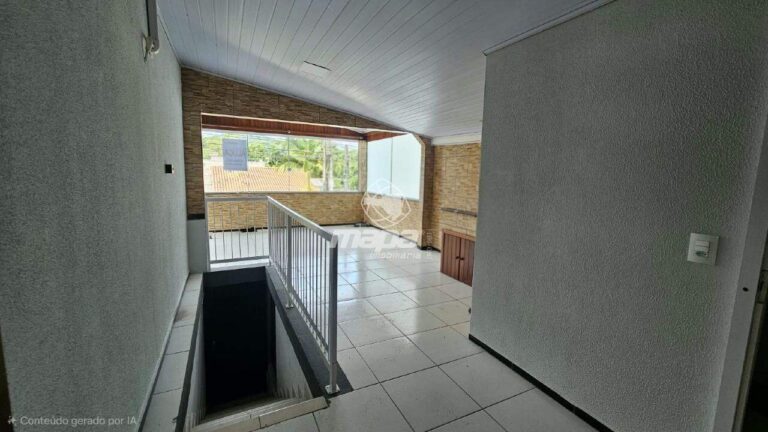 Casa para aluguel no Passo Manso: Área Churrasqueira Verso
