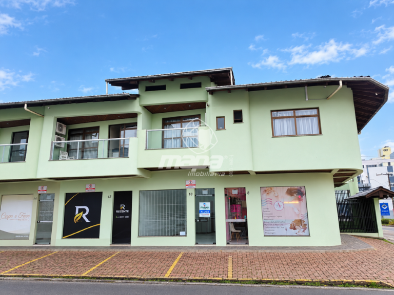Sala Comercial para aluguel no Rio Morto: Fachada da sala